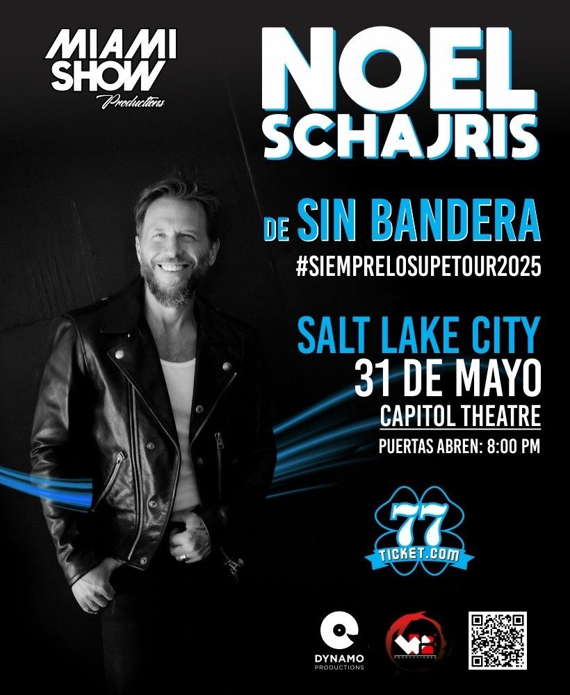 Noel Schajris at Capitol Theatre - Salt Lake City