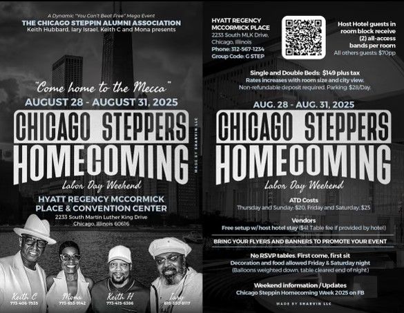 Mecca Chicago Steppers Homecoming Labor Day Weekend