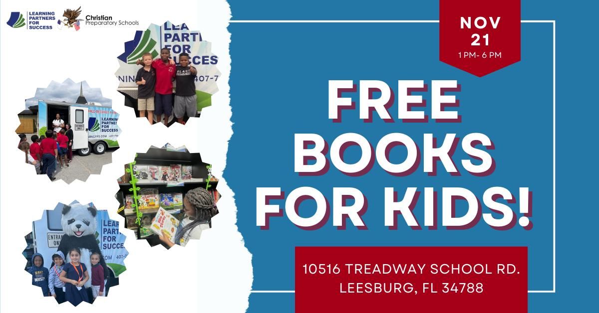 Free Books For Kids Mobile Book Fair Community Day!