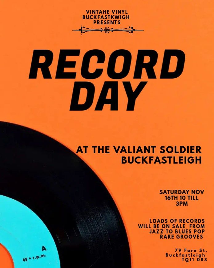 Record day @ the valiant soldier buckfastleigh 