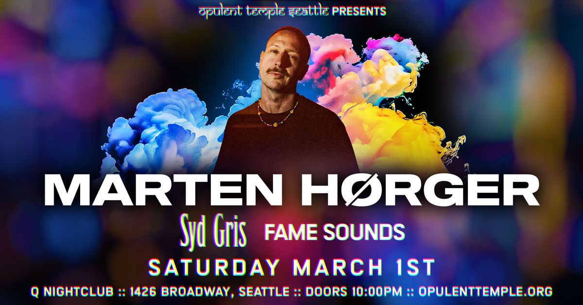 Opulent Temple presents Marten H\u00f8rger