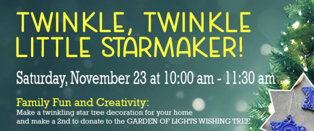 Twinkle, Twinkle Little Star Maker Workshop