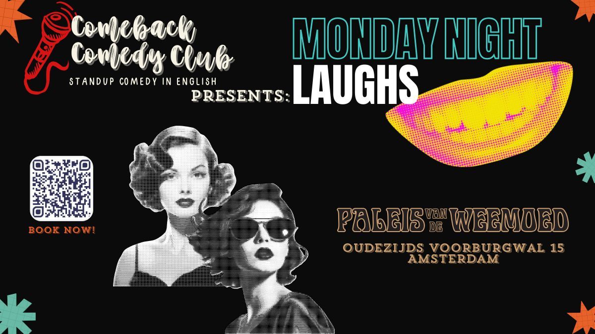 Monday Night Laughs - Stand up comedy in ENGLISH 