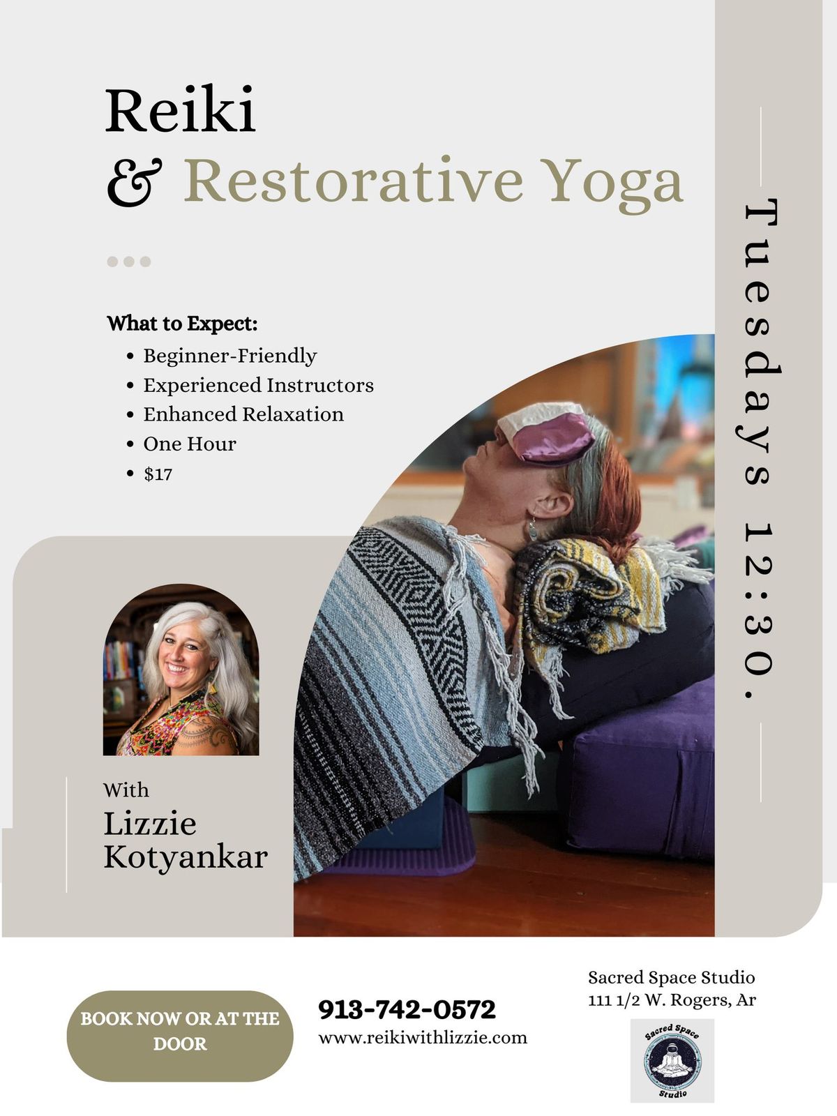 Reiki and Restorative Yoga    R&R