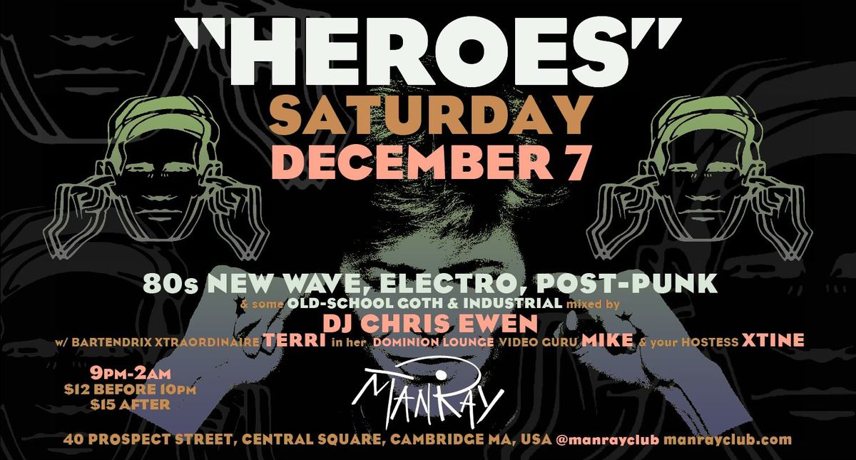 HEROES Saturday December 7th