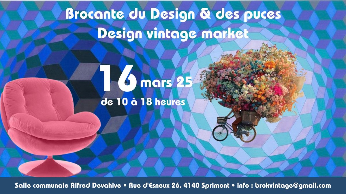 Brocante du design & des puces vintage \/ Design vintage market 2025