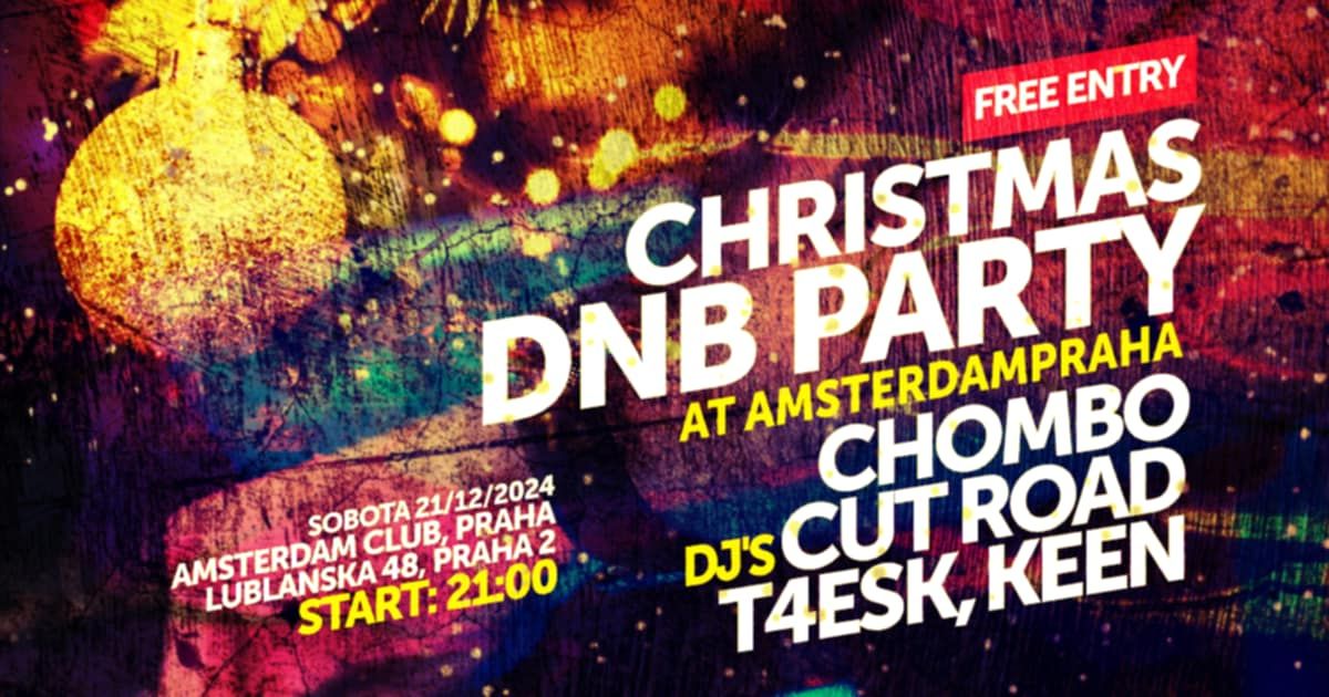 Cut Road's Christmas DNB Party