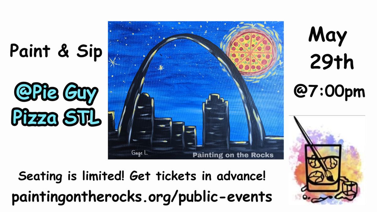 Paint and Sip at Pie Guy STL