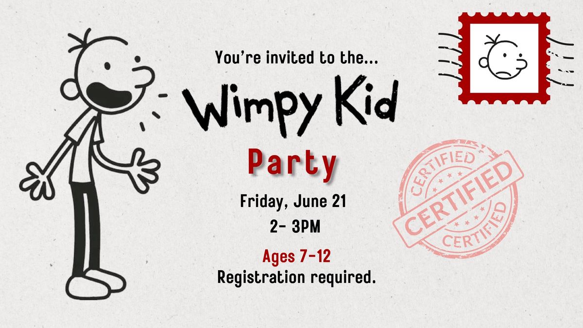 Wimpy Kid Party