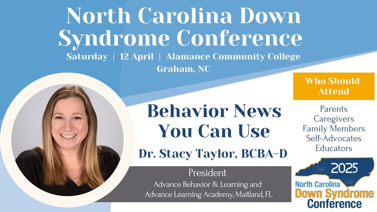 2025 North Carolina Down Syndrome Conference