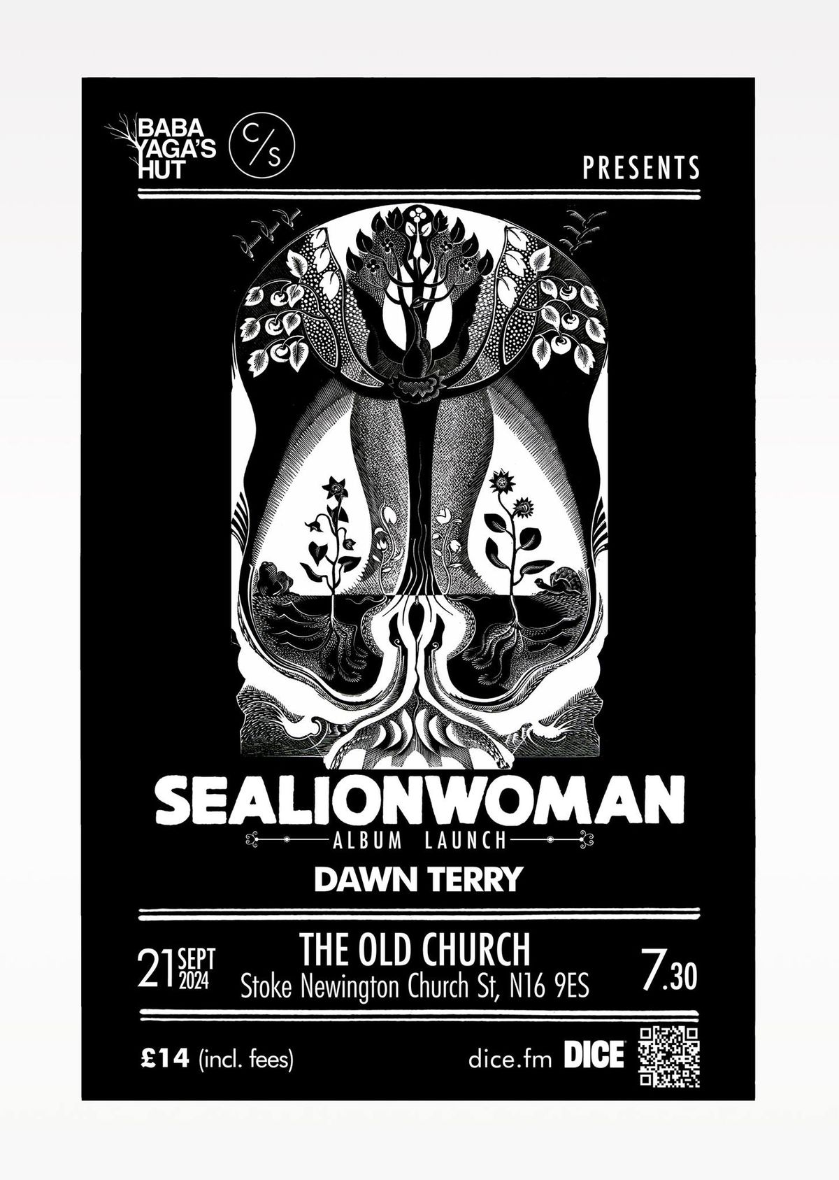 Sealionwoman (Album Launch) + Dawn Terry