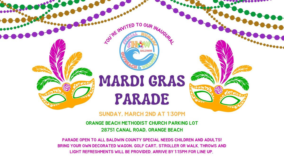 Inaugural Show Baldwin Mardi Gras Parade