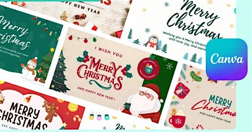 Making Christmas Cards using Canva