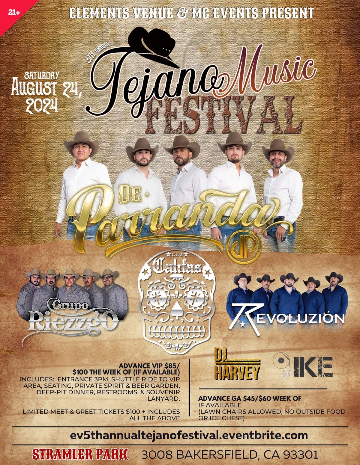 5th Annual Tejano Music Festival