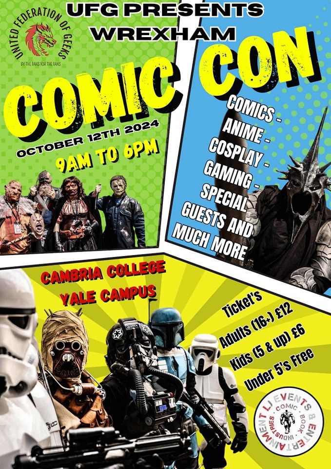 UFG comic con Wrexham