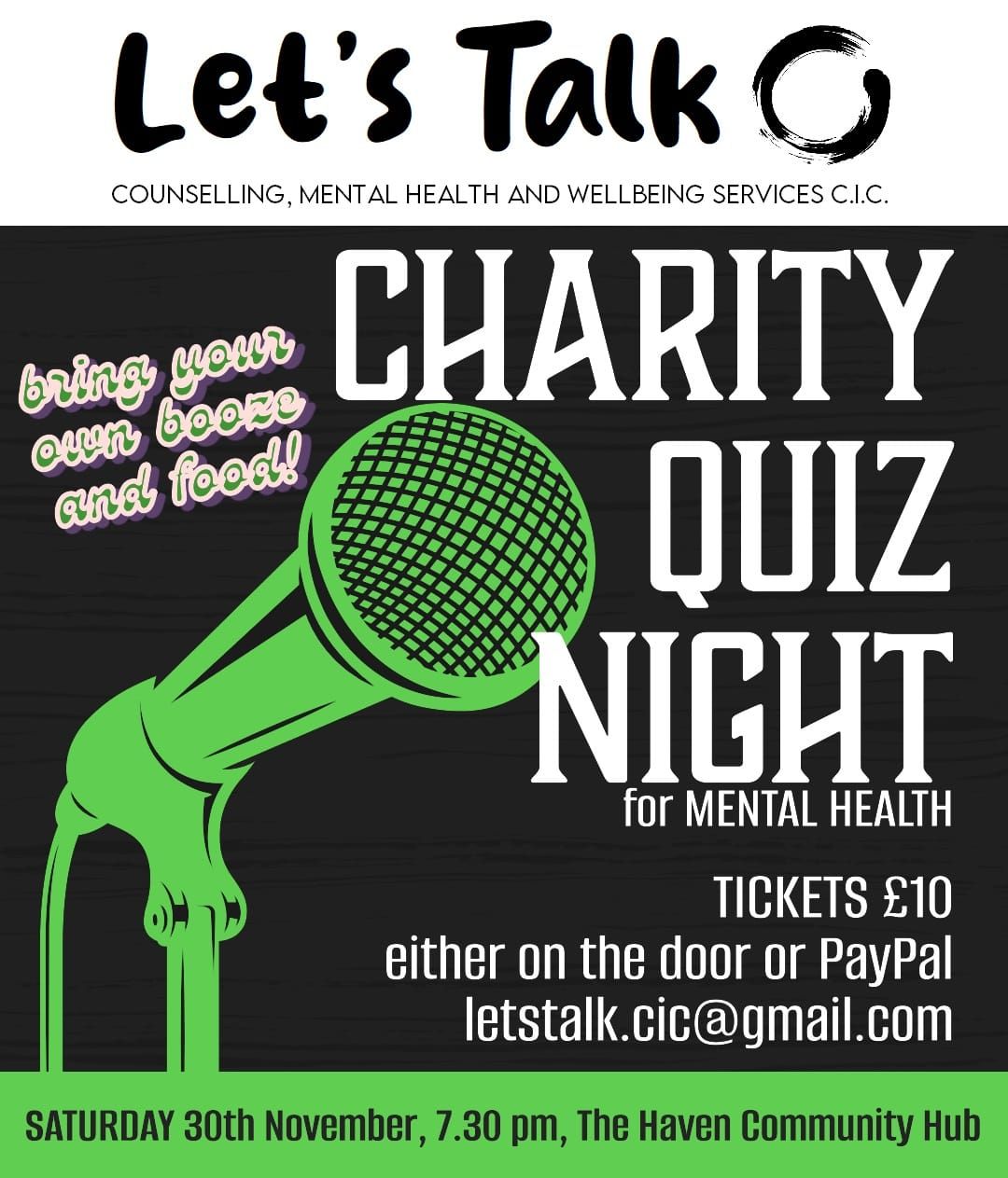 Charity Quiz Night for Mental Health