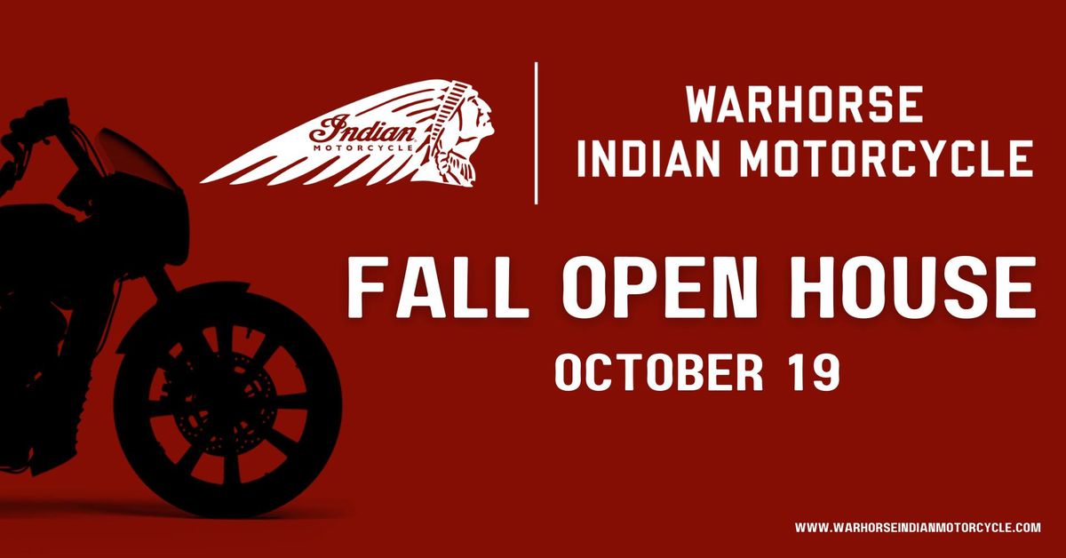 Warhorse Indian Motorcycle Fall Open House & MotoAmerica Watch Party