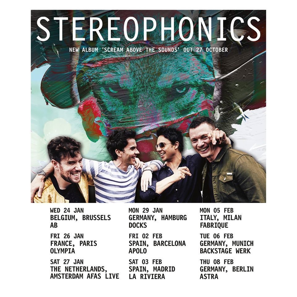 Stereophonics Madrid Tickets