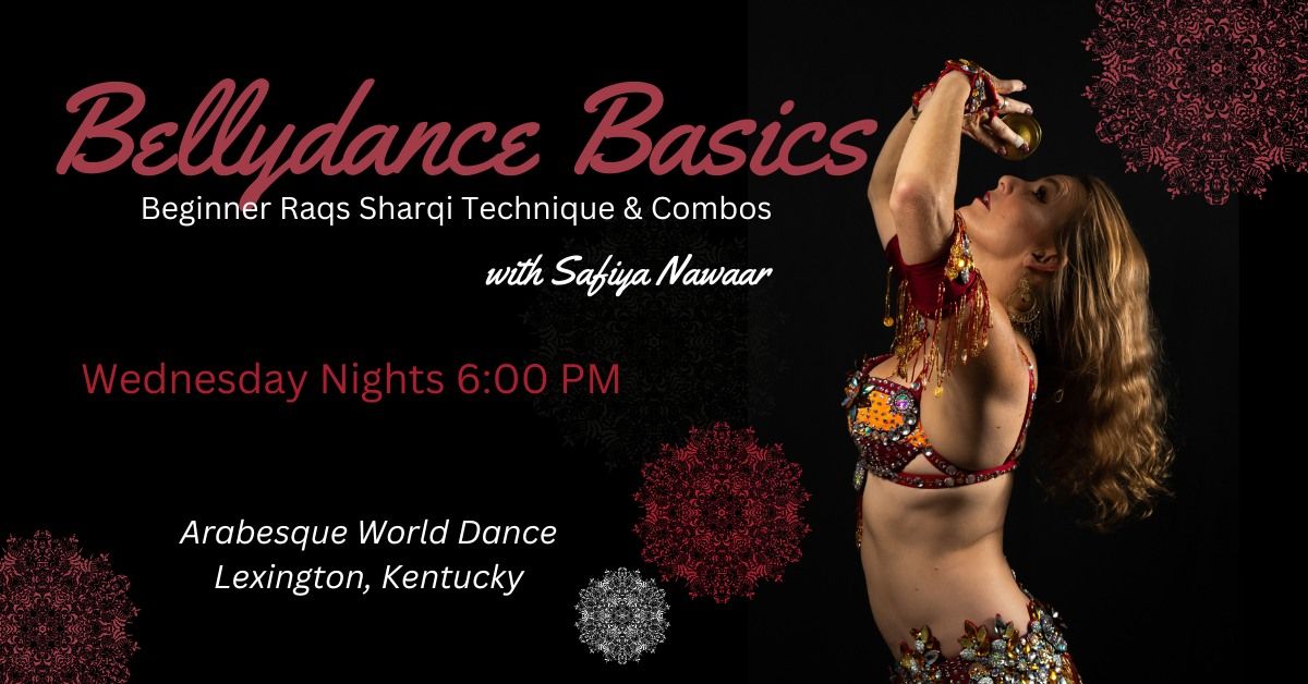 WED 6:00 PM - Bellydance Basics Class