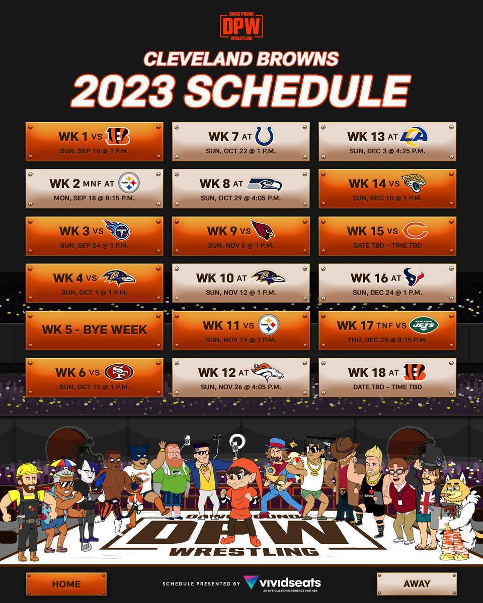 2023 Cleveland Browns Season Tickets (Includes Tickets To All Regular Season Home Games)