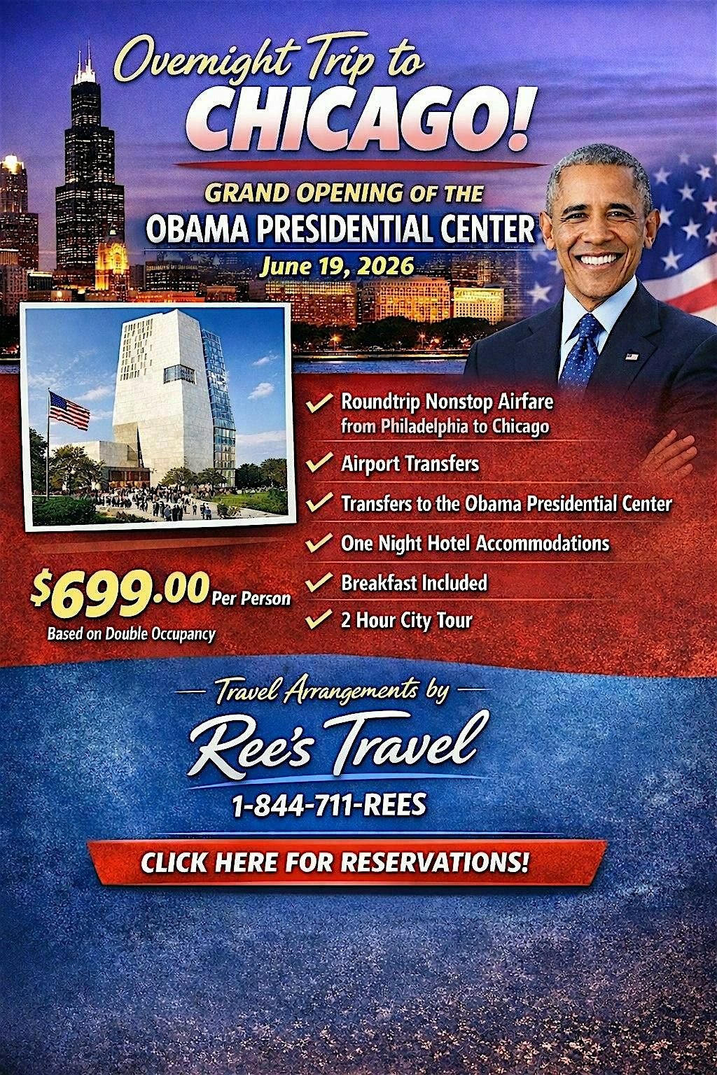 Trip To The Grand Opening of The Obama Presidential Center