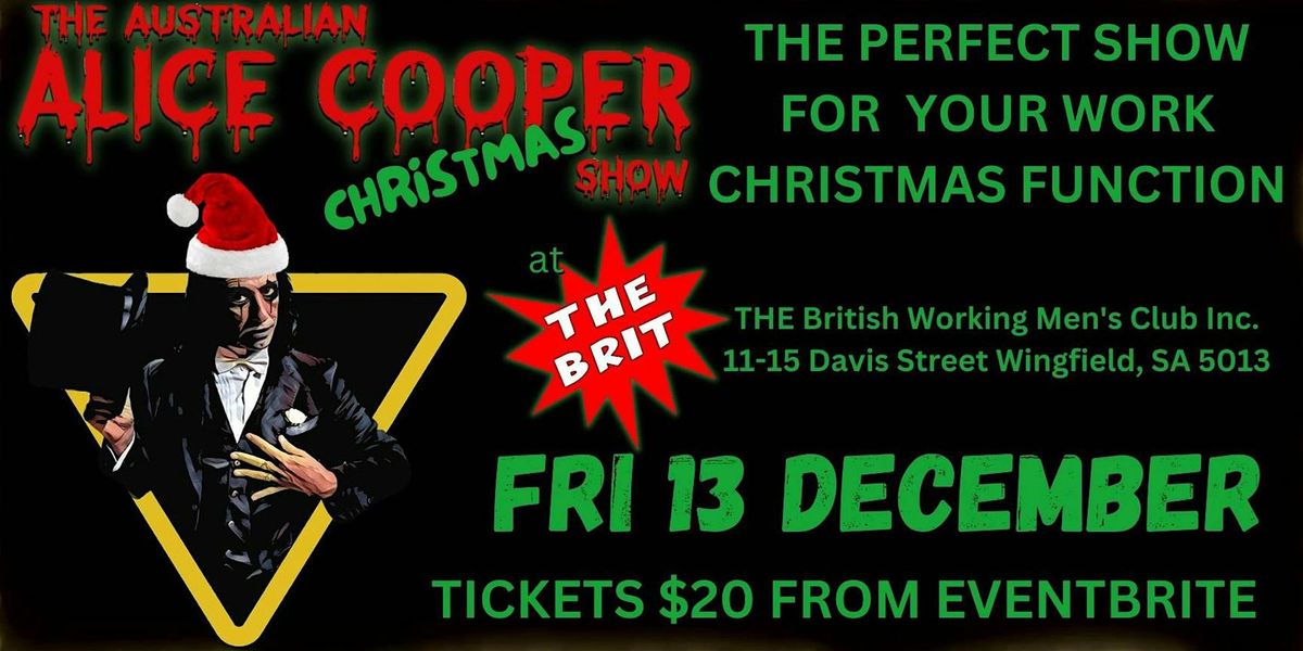 The Australian Alice Cooper Christmas Show