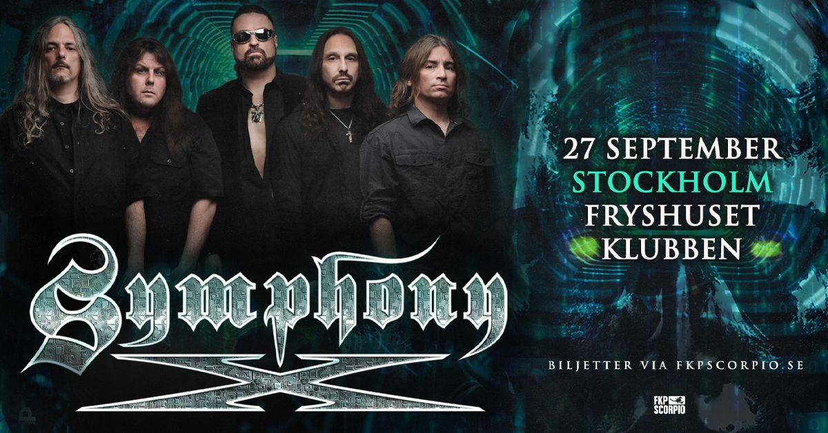 Symphony X + special guest: Edge of Paradise | Stockholm