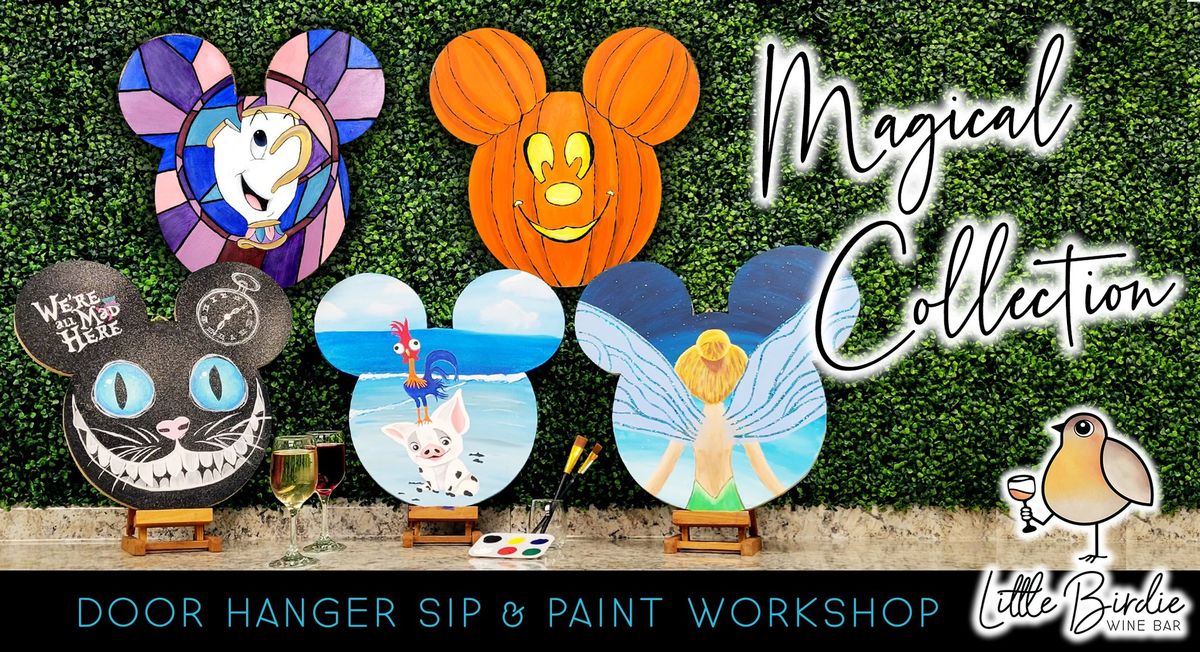 SOBER SUNDAY: Magical Collection | Wooden Sip & Paint Workshop (10\/13 @ 1:00pm)