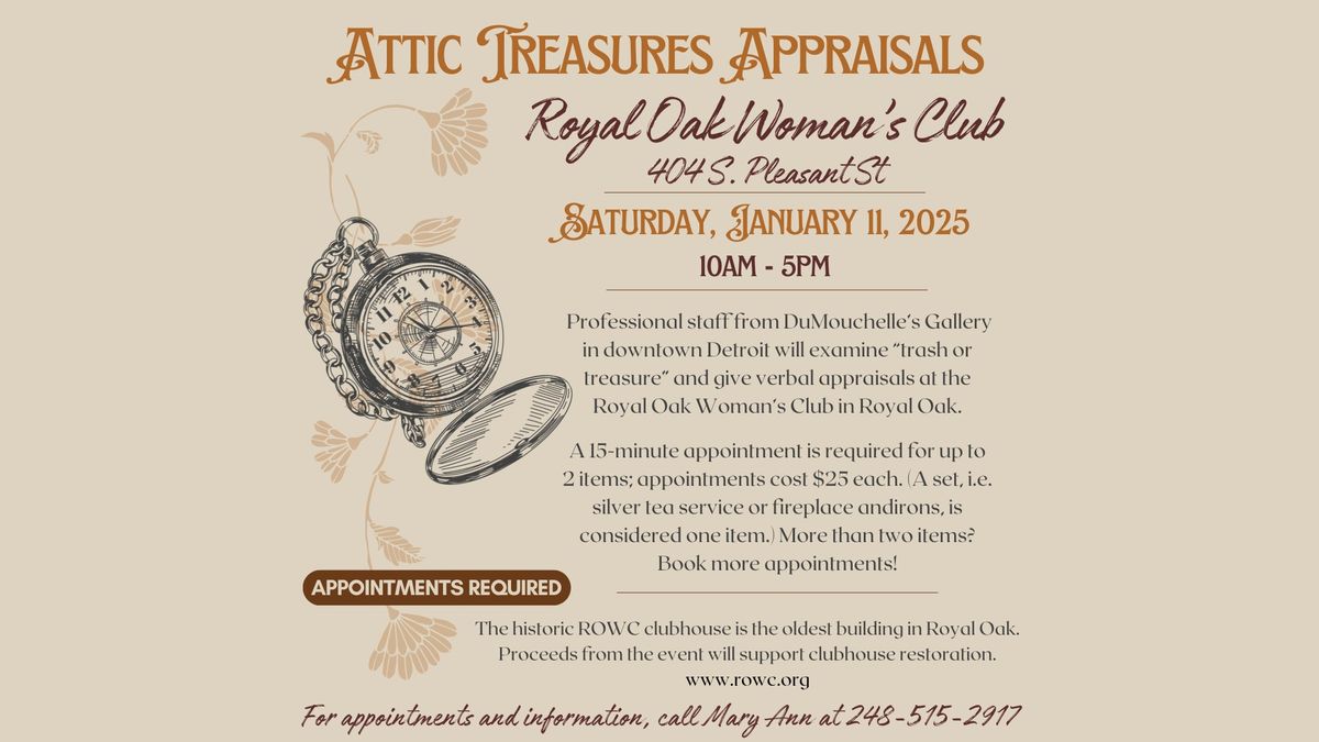 Attic Treasures Appraisals