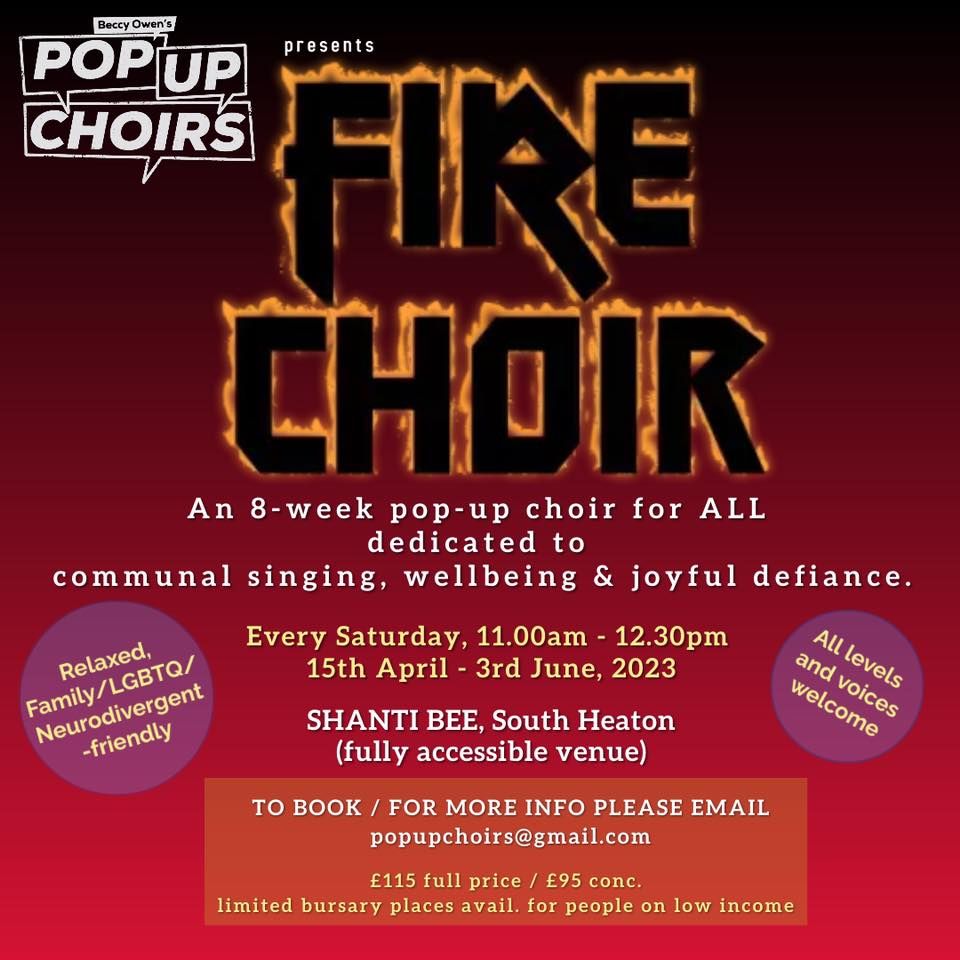 Fire Choir 8 Week Group Singing Programme