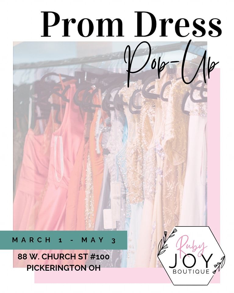 Prom Dress Consignment Pop Up