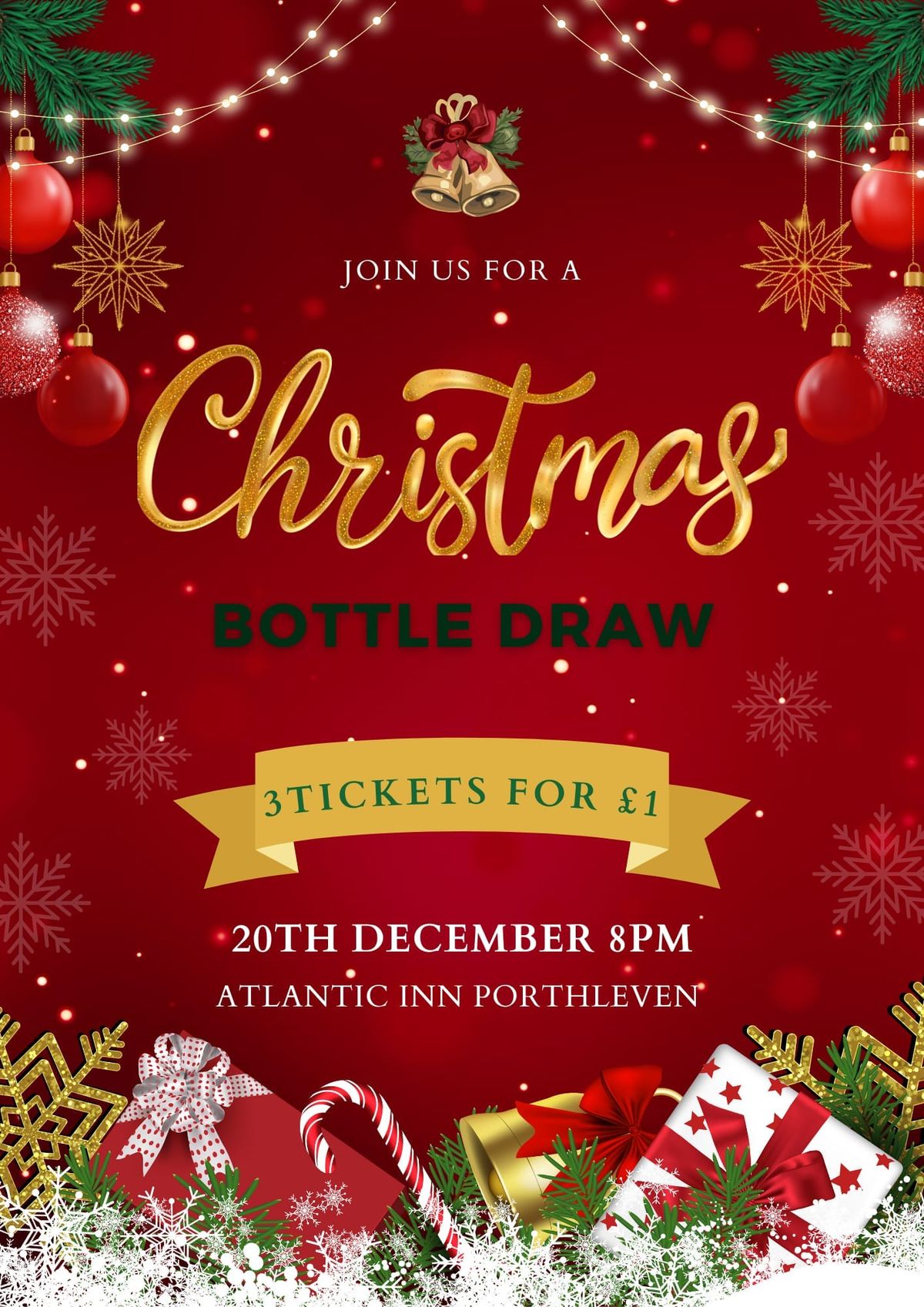 Christmas Bottle Draw