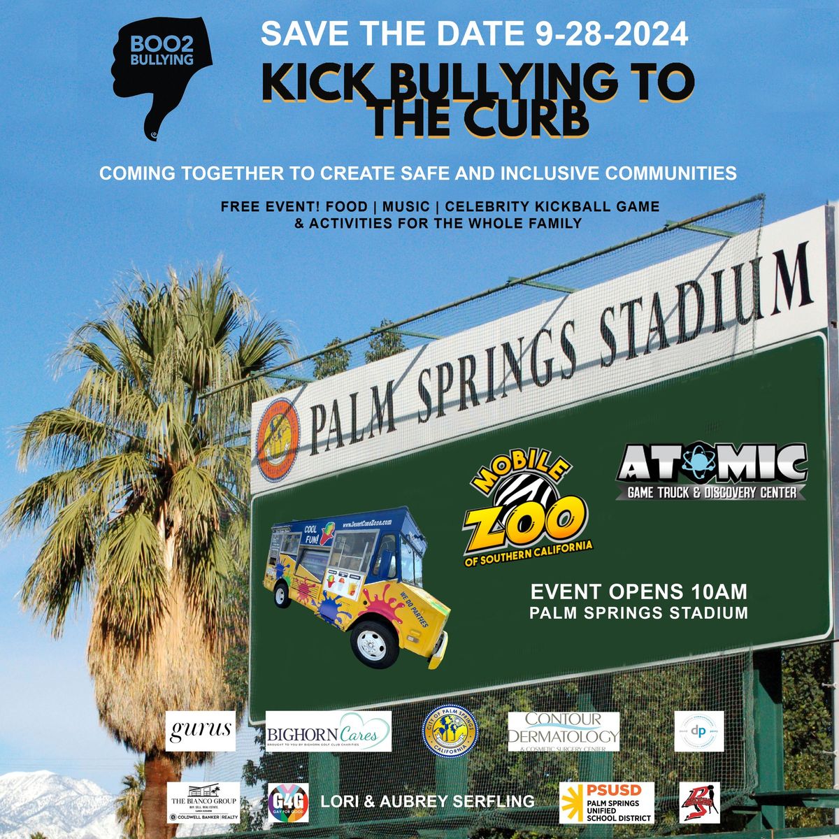 Kick Bullying To The Curb Wellness Festival & Celebrity Kickball Game