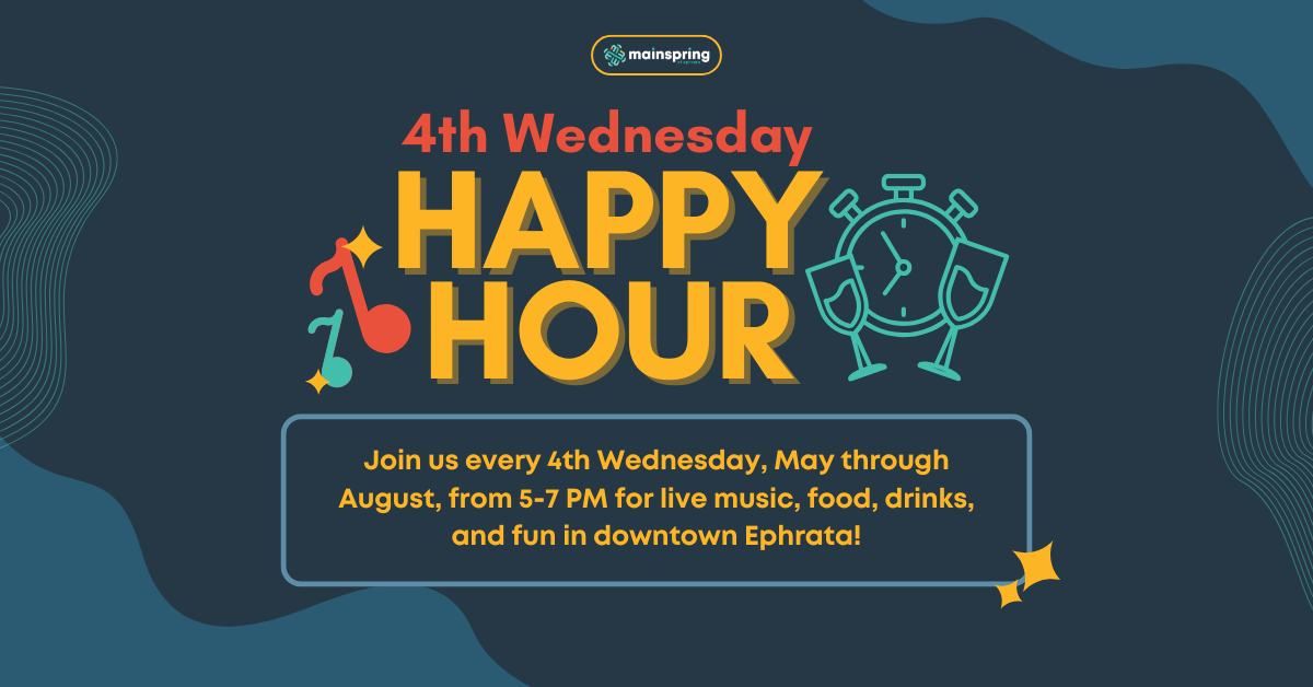 Fourth Wednesday Happy Hours