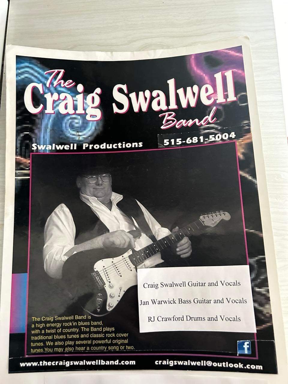 Craig Swalwell Band @ The Shack Tavern