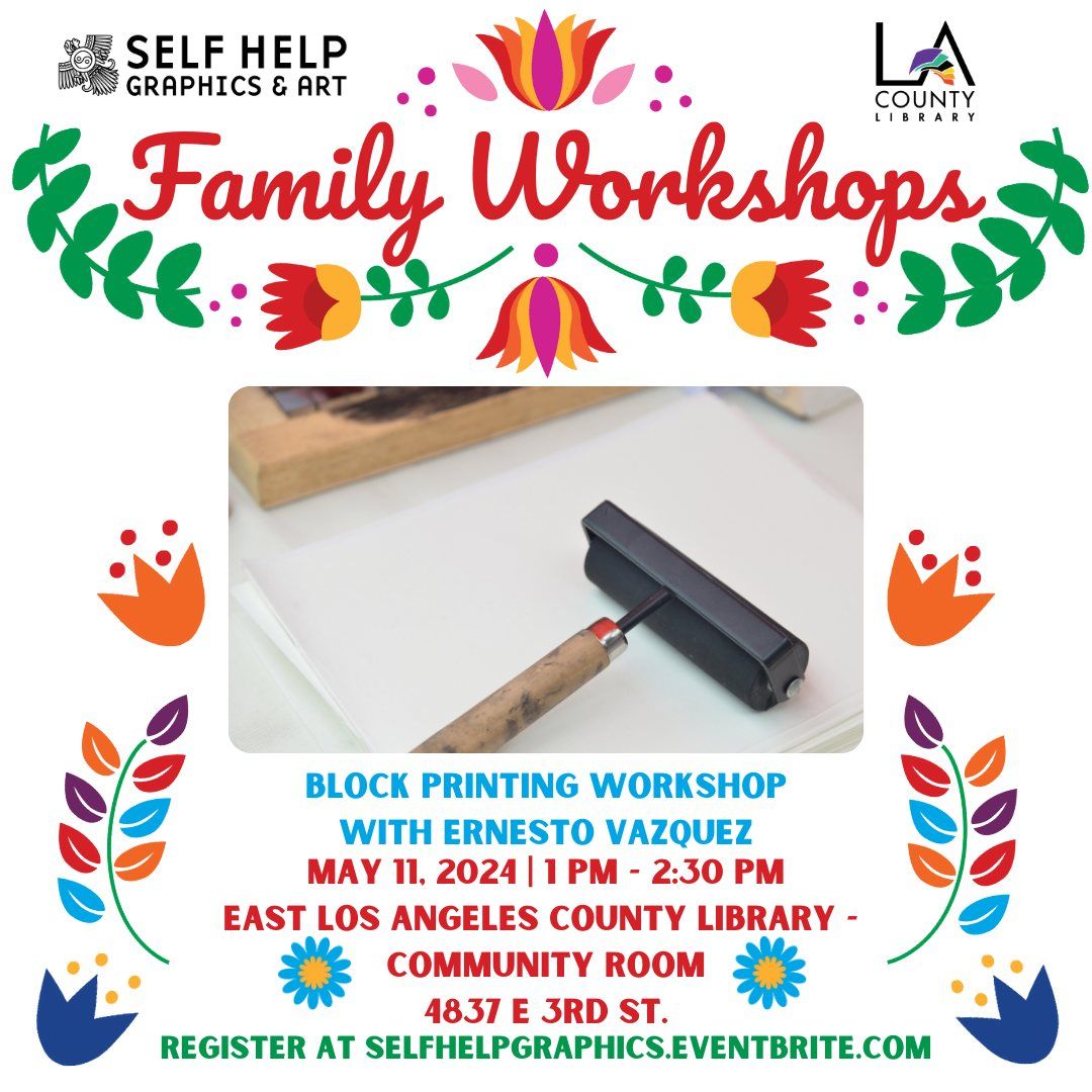 Family Workshop at East LA County Library
