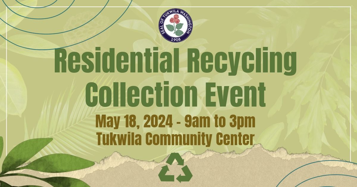 Tukwila Residential Recycling Collection Event