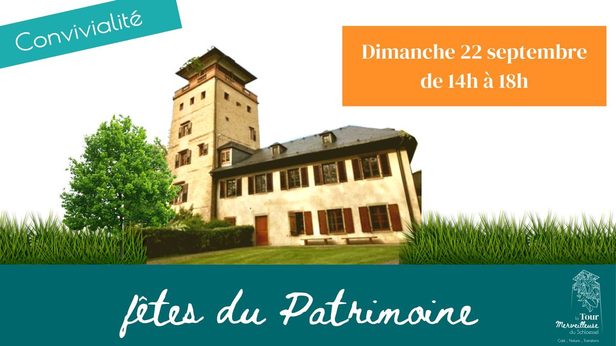 F\u00eates du patrimoine 2024 \u00e0 la Tour Merveilleuse