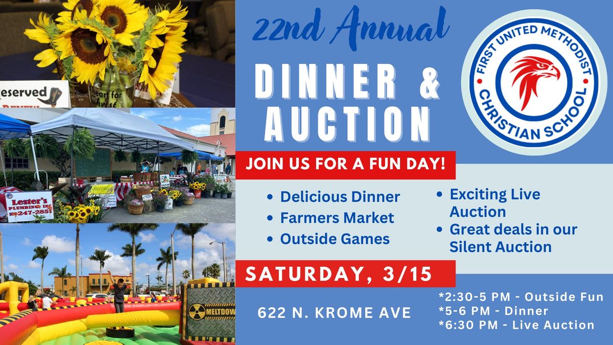 22nd Annual Dinner & Auction 