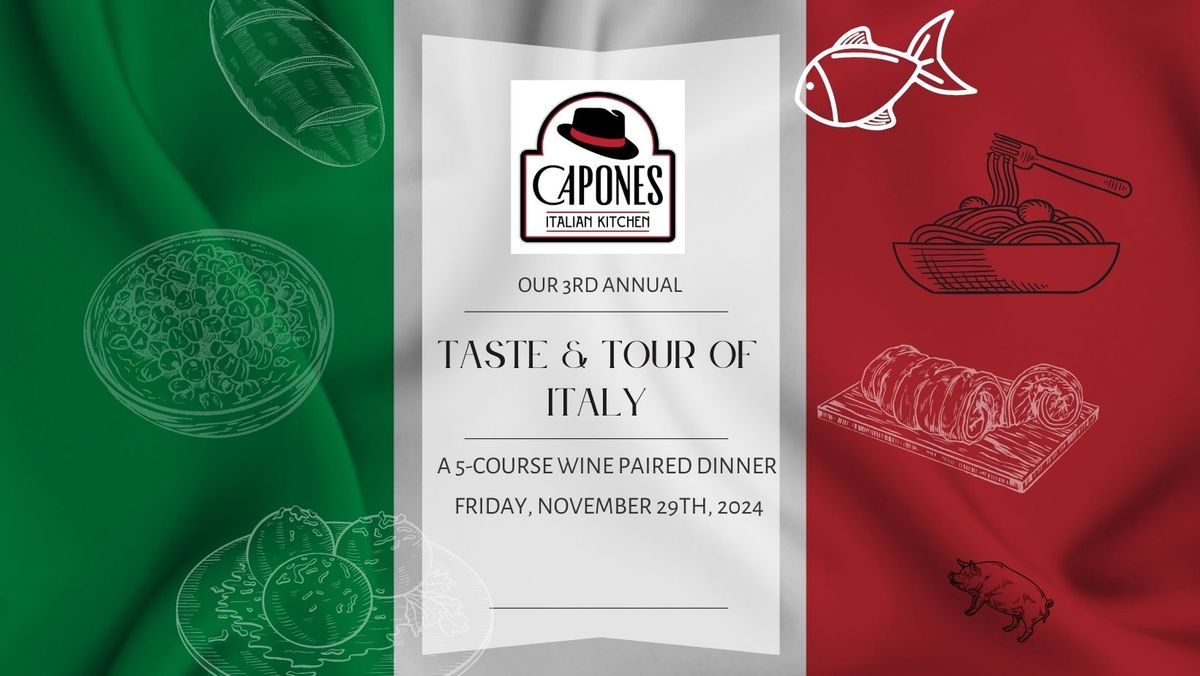 3rd Annual Taste & Tour of Italy