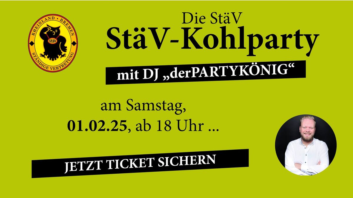 Die St\u00e4V Kohlpartys 2025 mit DJ K\u00d6NIG 