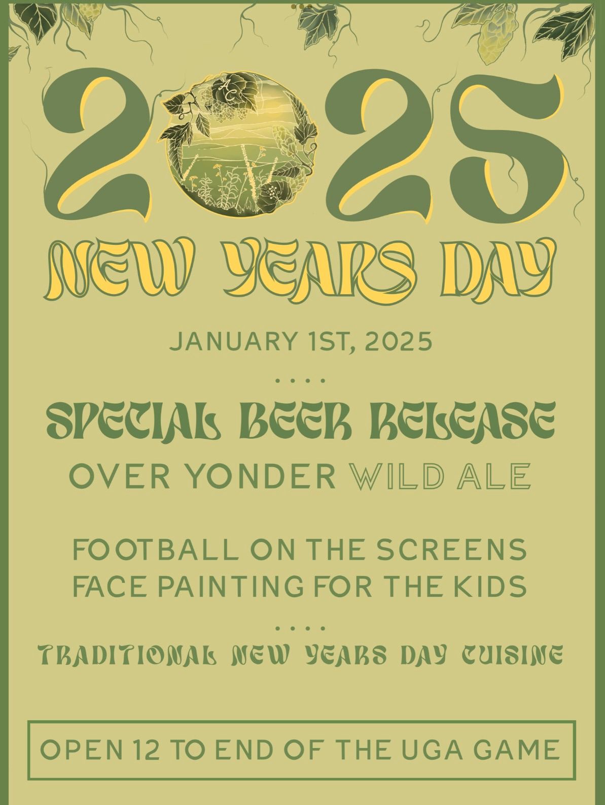 Cultivation Brewery\u2019s New Year\u2019s Day Party