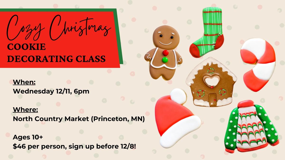 Sugar Cookie Decorating Class - Princeton - $46