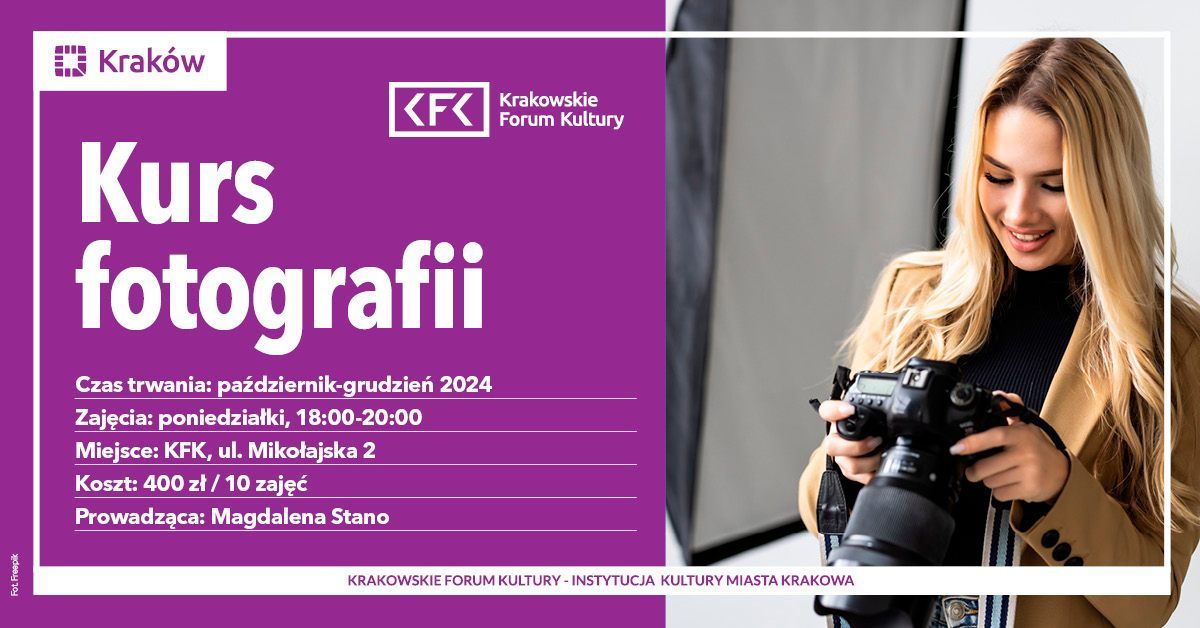 Kurs fotografii