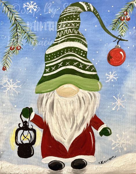 PAINT & SIP: CHRISTMAS GNOME