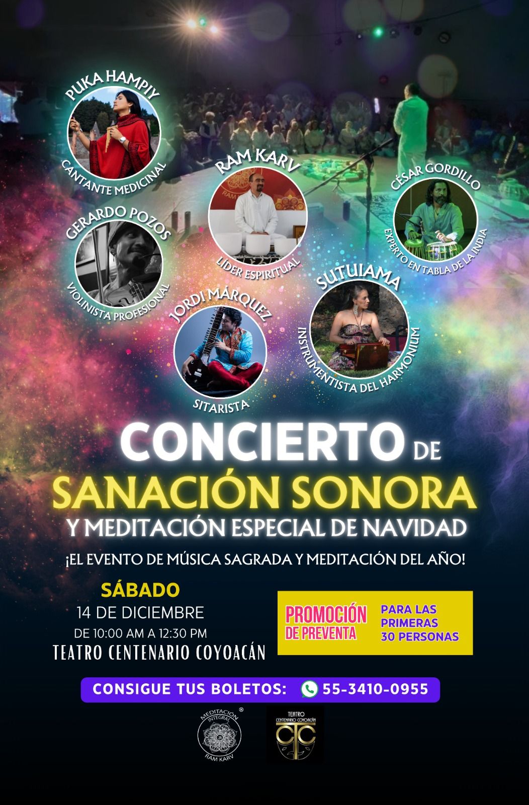 Concierto de Sanaci\u00f3n Sonora y Meditaci\u00f3n Especial de Navidad