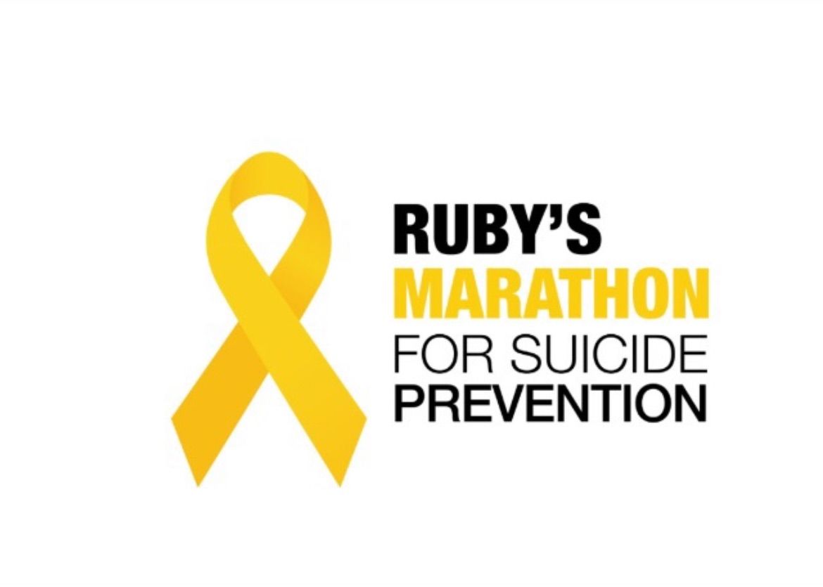 Ruby\u2019s marathon for suicide prevention 