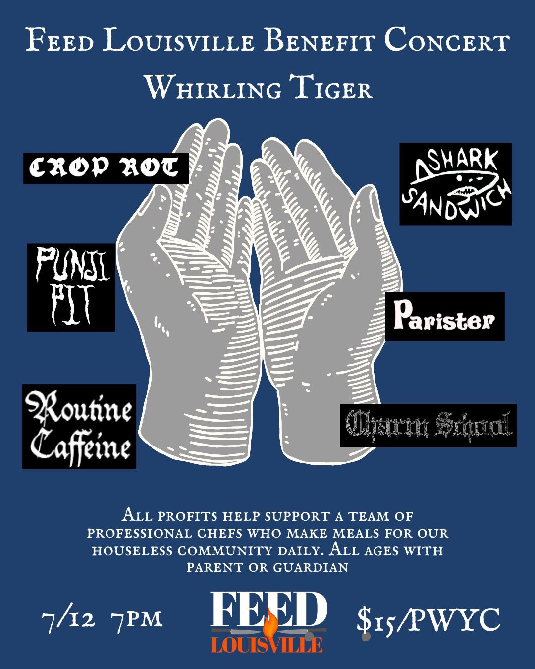Benefit Concert - Whirling Tiger