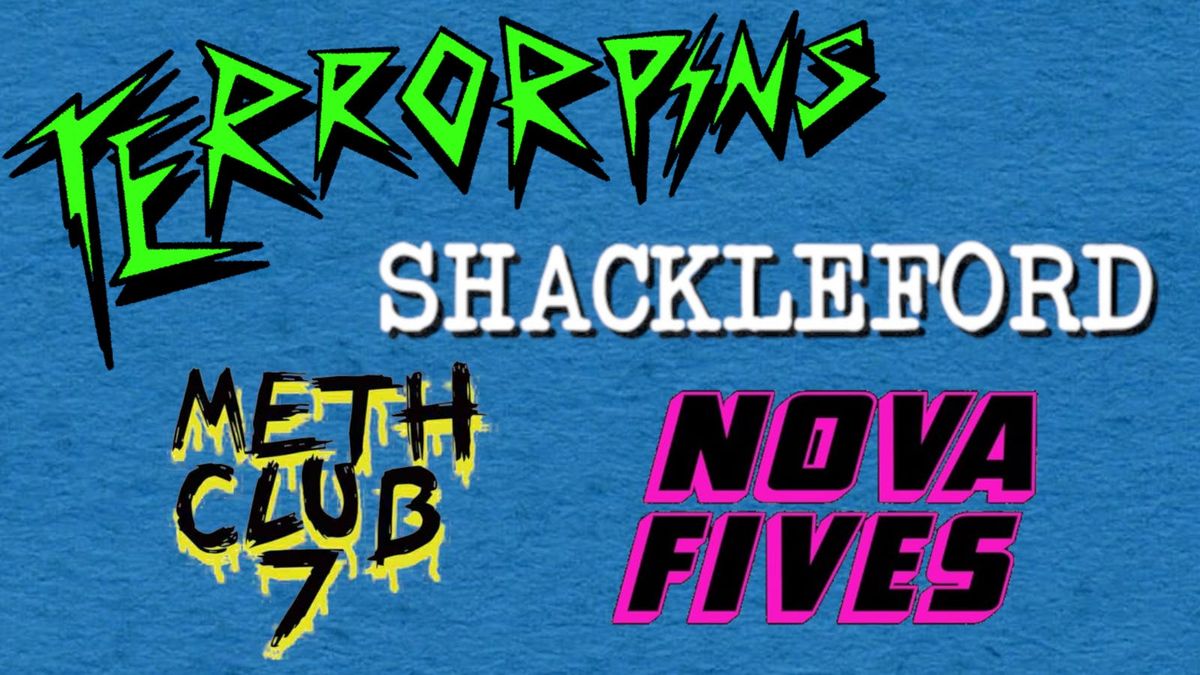 Terrorpins + Shackleford + Meth Club 7 + Nova Fives  -  DIVE WOLVERHAMPTON