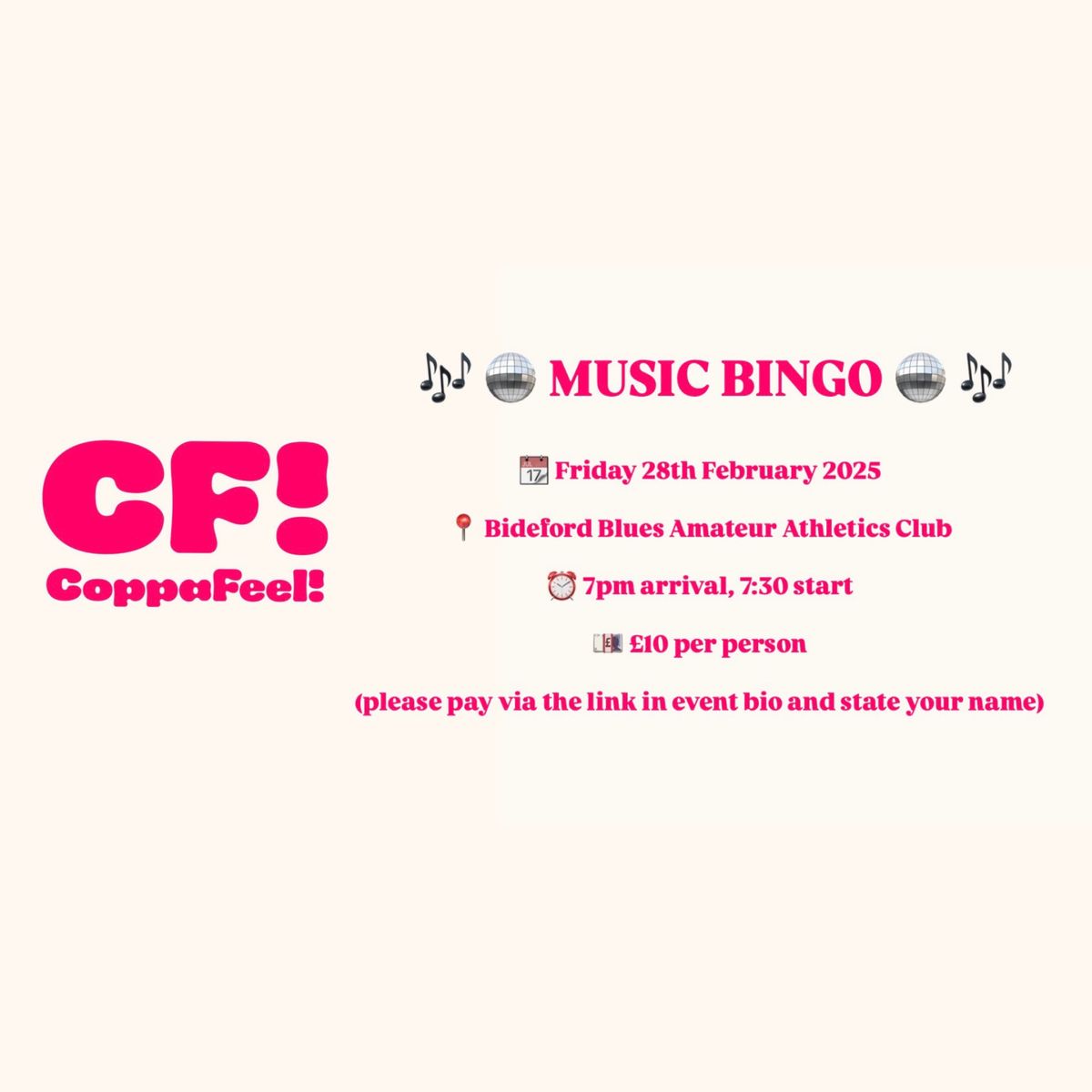 Music Bingo